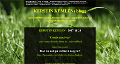 Desktop Screenshot of kerstinkemlen.se